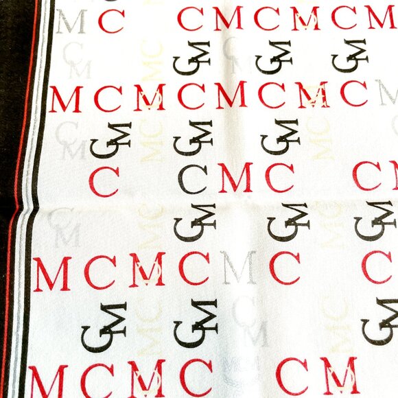 Authentic Modern Creation München MCM Logo Scarf - Picture 7 of 9